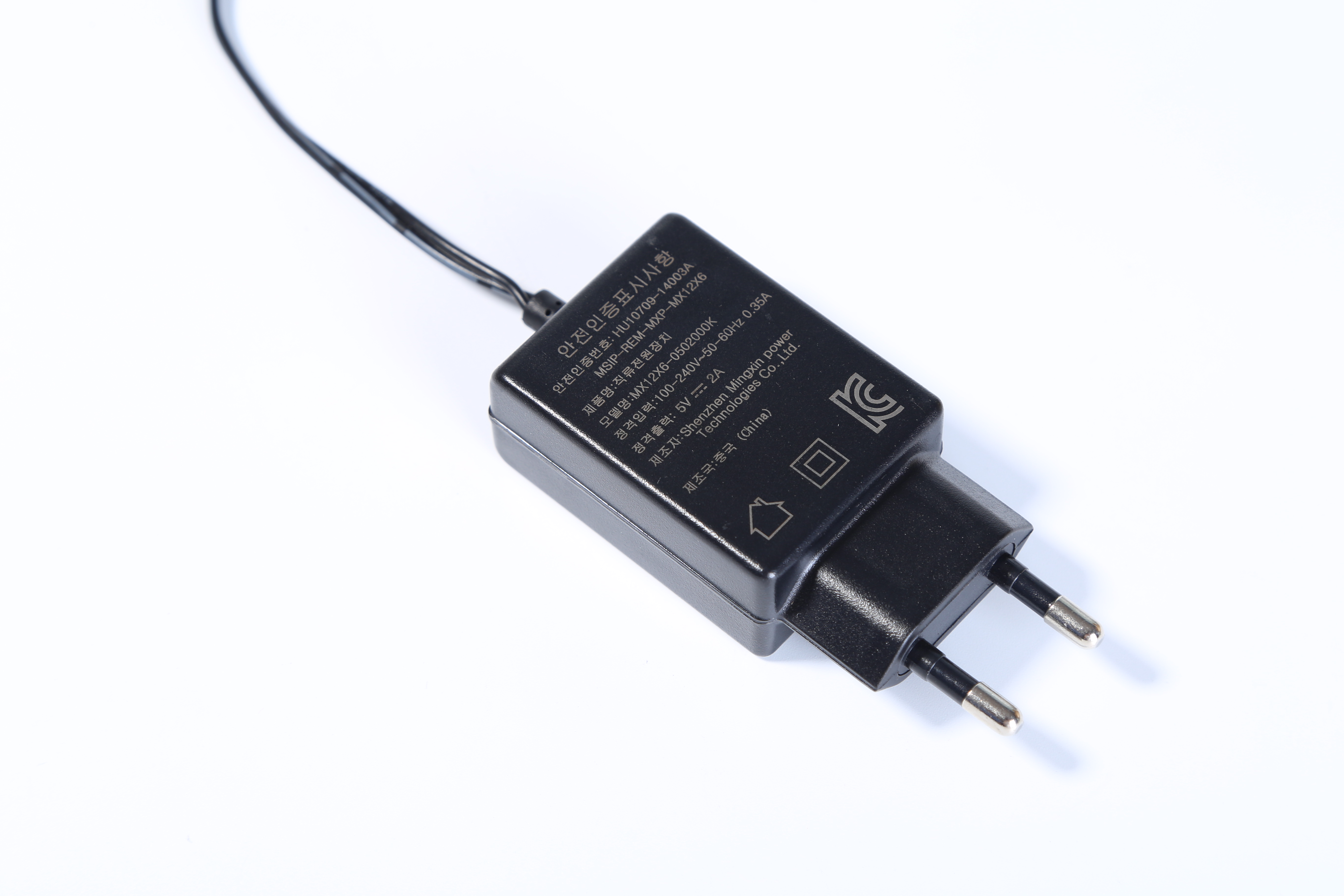 MX15w-0502500型号5v2.5a韩规电源适配器 kc认证